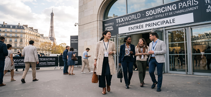 Meet Us at Texworld Apparel Sourcing Paris 2026--8.31 to 9.02